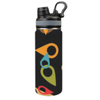 Where Am I - Insulated Water Bottle with Dual-Use Lid (18oz) One Size Insulated Water Bottle with Dual-Use Lid (18oz) Printed Offshore