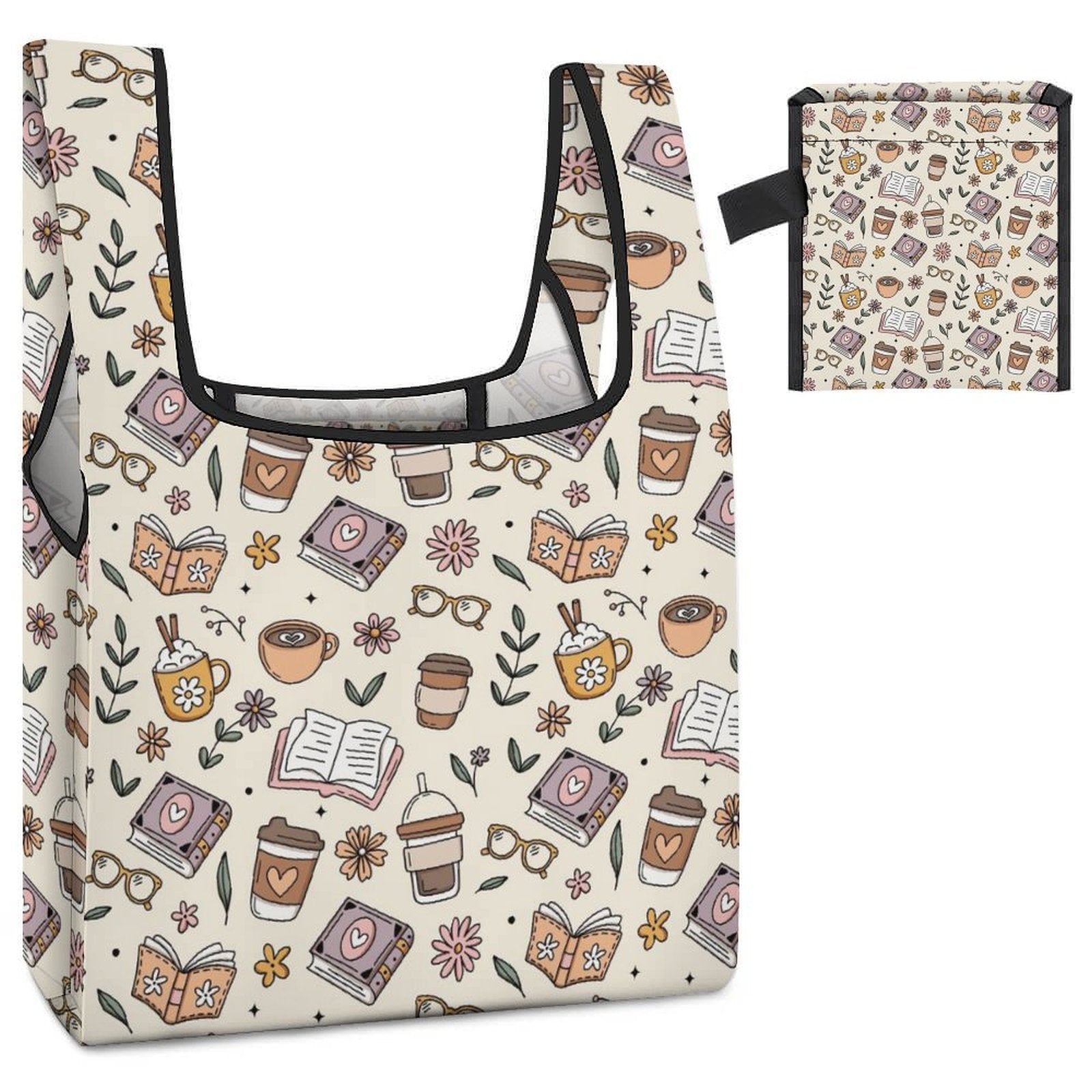 All The Coffee - Collapsible Shopping Bag