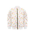 Abstract Colourful Shapes Kids Bomber Jacket XL Kids Bomber Jacket Printed Offshore