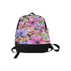 Bright Pink Floral - Fabric Backpack