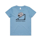 Hippopotenuse Hippo Hypotenuse Kids AS Colour T-shirt