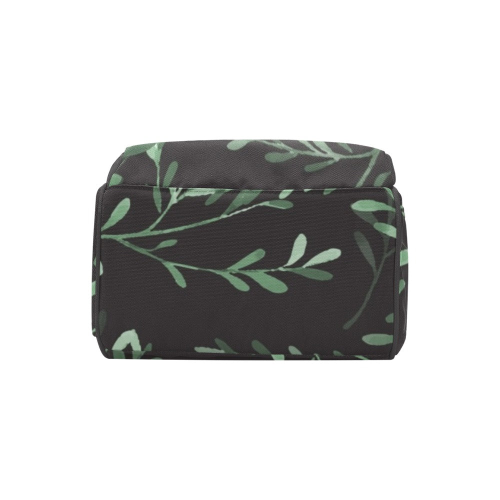 Delicate Leaves - Multi-Function Backpack, Nappy / Diaper Bag