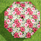 Hibiscus - Semi-Automatic Foldable Umbrella (Model U12) Semi-Automatic Foldable Umbrella (U12)