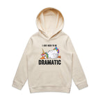 Dramatic Unicorn Goose Kid's AS Colour Hoodie Ecru Kids Hoodie animal Printed In Australia