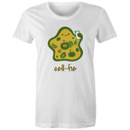 Cell-fie, Selfie Cell - Womens T-shirt White Womens T-shirt Printed In Australia Science