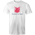 Drummer By Night Men's AS Colour T-Shirt White Mens T-shirt Music Printed In Australia