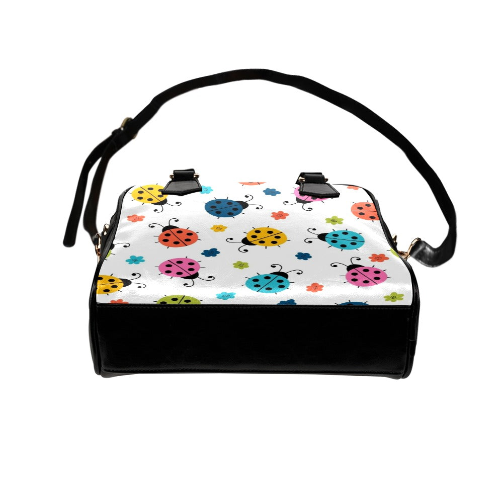 Ladybugs - Shoulder Handbag (Model 1634) Shoulder Handbags (1634)