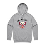 Snaxalotl, Axolotl Pizza - Mens Hoodie