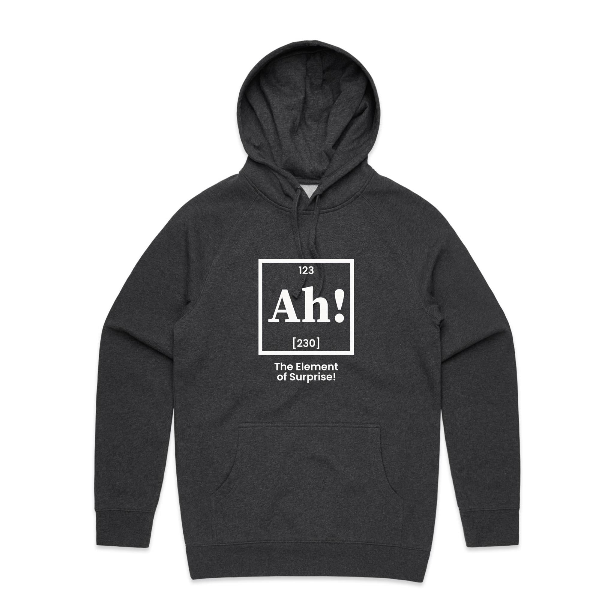 Ah! The Element Of Surprise Men's AS Colour Hoodie