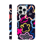 Colour Abstract Shapes - Apple iPhone Tough case iPhone 14 Pro Max iPhone Tough Case Globally Fulfilled