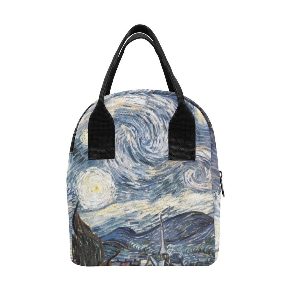 Starry Night - Zipper Lunch Bag Zipper Lunch Bag Printed Offshore