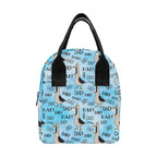 Dad Seagull - Zipper Lunch Bag One Size Zipper Lunch Bag Printed Offshore