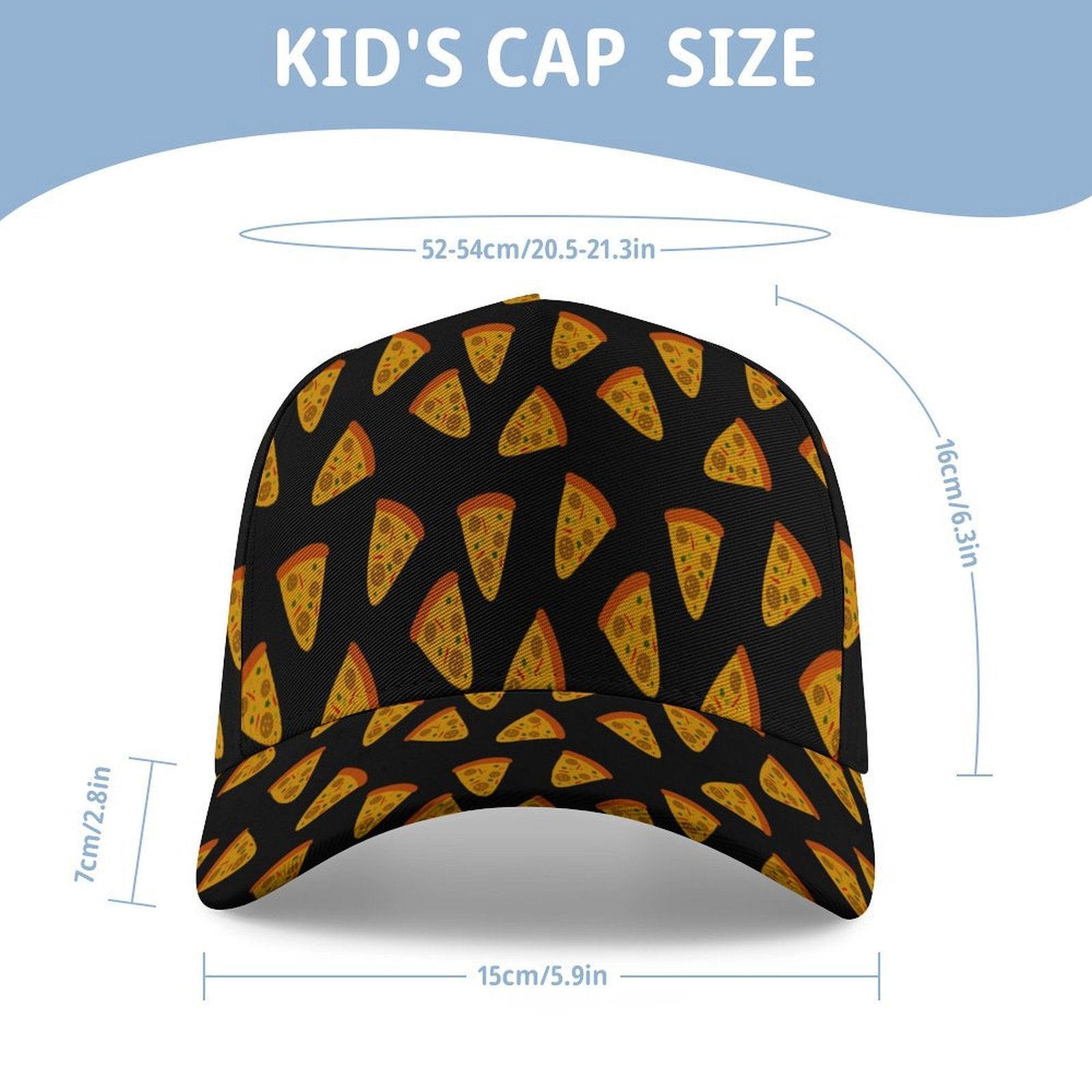 Pizzas Kids Baseball Cap
