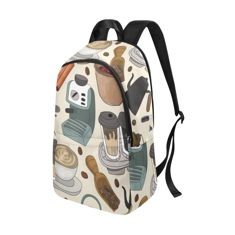 All The Coffee - Fabric Backpack
