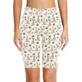 Kangaroos Women's Bike Shorts With Side Pockets