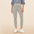 Butterfly Floral Women's High Waist Pockets Yoga Leggings 5XL Women's High Waist Pockets Yoga Leggings Plants Printed Offshore Retro