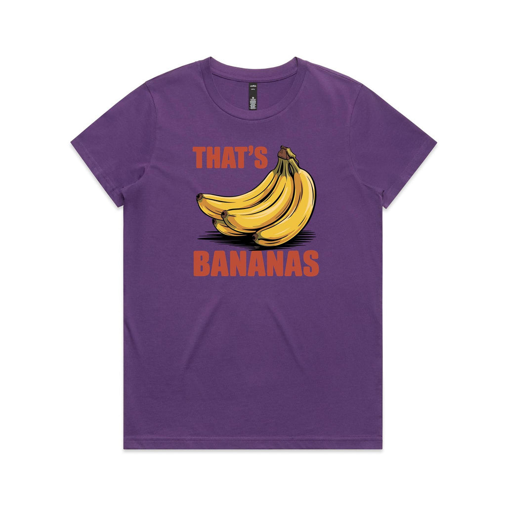 That's Bananas Women's AS Colour T-shirt