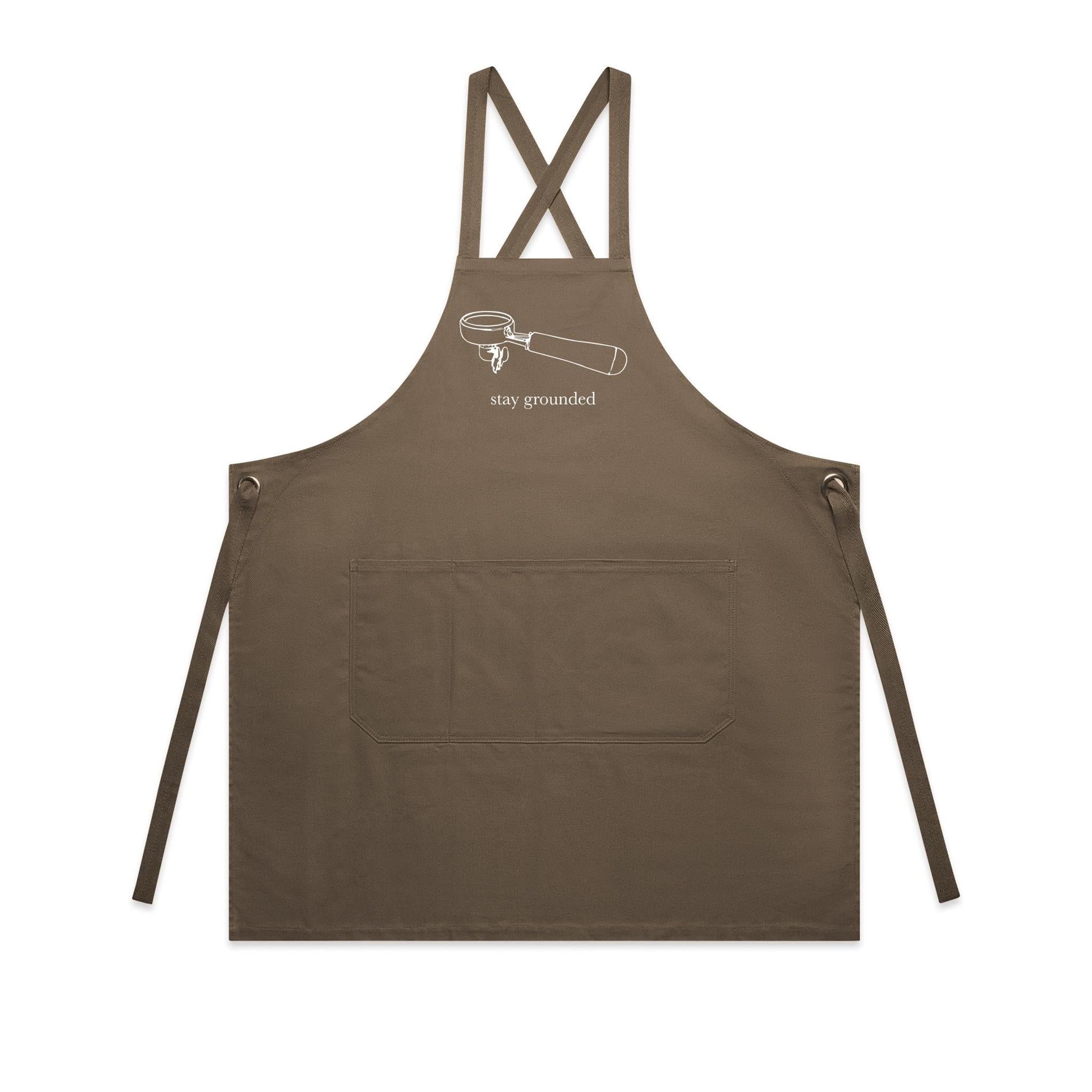 Stay Grounded, Coffee Portafilter - AS Colour Carrie Apron