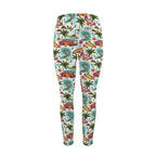 Surfing Safari Women's High Waist Pockets Yoga Leggings