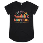 I Have No Shelf Control, Books - Womens Scoop Neck T-Shirt Black Womens Scoop Neck T-shirt Printed In Australia Reading