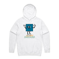 I'm A Total Square - Mens Hoodie White Mens Hoodie Maths Printed In Australia