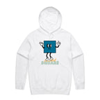 I'm A Total Square - Mens Hoodie White Mens Hoodie Maths Printed In Australia