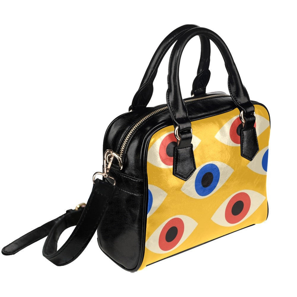 Eyes on Yellow - Shoulder Handbag (Model 1634) Shoulder Handbags (1634)