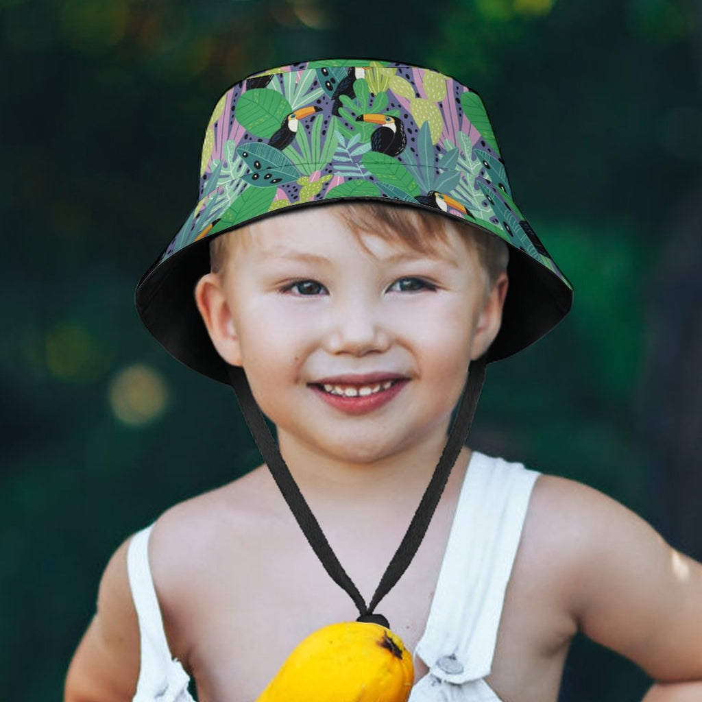Jungle Toucans - Kids Bucket Hat