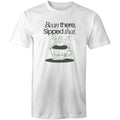 Bean There, Sipped That, Coffee - Mens T-Shirt White Mens T-shirt Coffee Printed In Australia