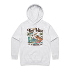Dinosaurs The Vibe Is In Shambles Women's AS Colour Hodie