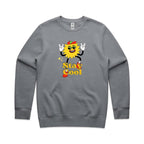 Stay Cool - AS Colour Stencil Crew Gravel Sweatshirt Printed In Australia
