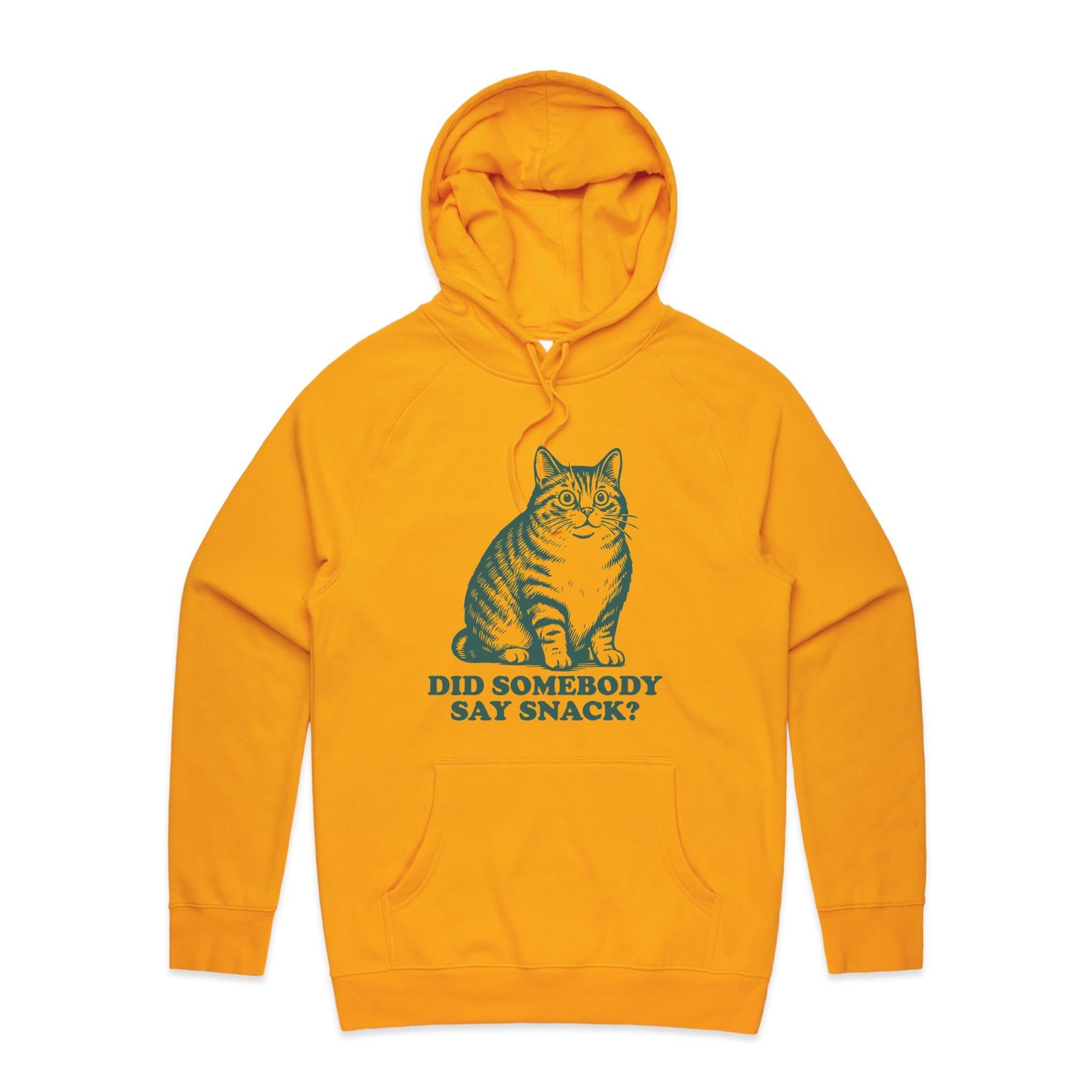 Cat, Did Somebody Say Snack? - Mens Hoodie