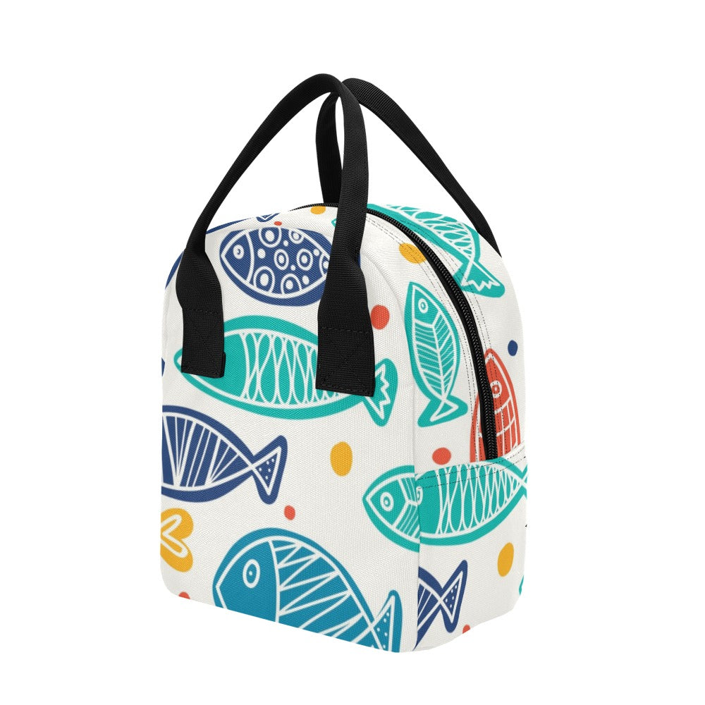 Fish Zipper - Zipper Lunch Bag Zipper Lunch Bag Printed Offshore