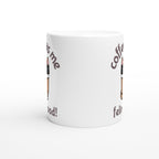 Coffee Has Me Feline Good - White 11oz Ceramic Mug White 11oz Mug animal Coffee Globally Fulfilled