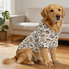 Books And Coffee Pet Hoodie (Large Size)