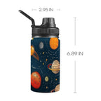 Galaxy - Kids Water Bottle with Chug Lid (12 oz) One Size Kids Water Bottle with Chug Lid Printed Offshore Space