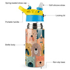 Dog Crowd - Little Kids Water Bottle Little Kids Water Bottle animal Printed Offshore