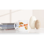 70's Baby - White 11oz Ceramic Mug White 11oz Mug Globally Fulfilled retro