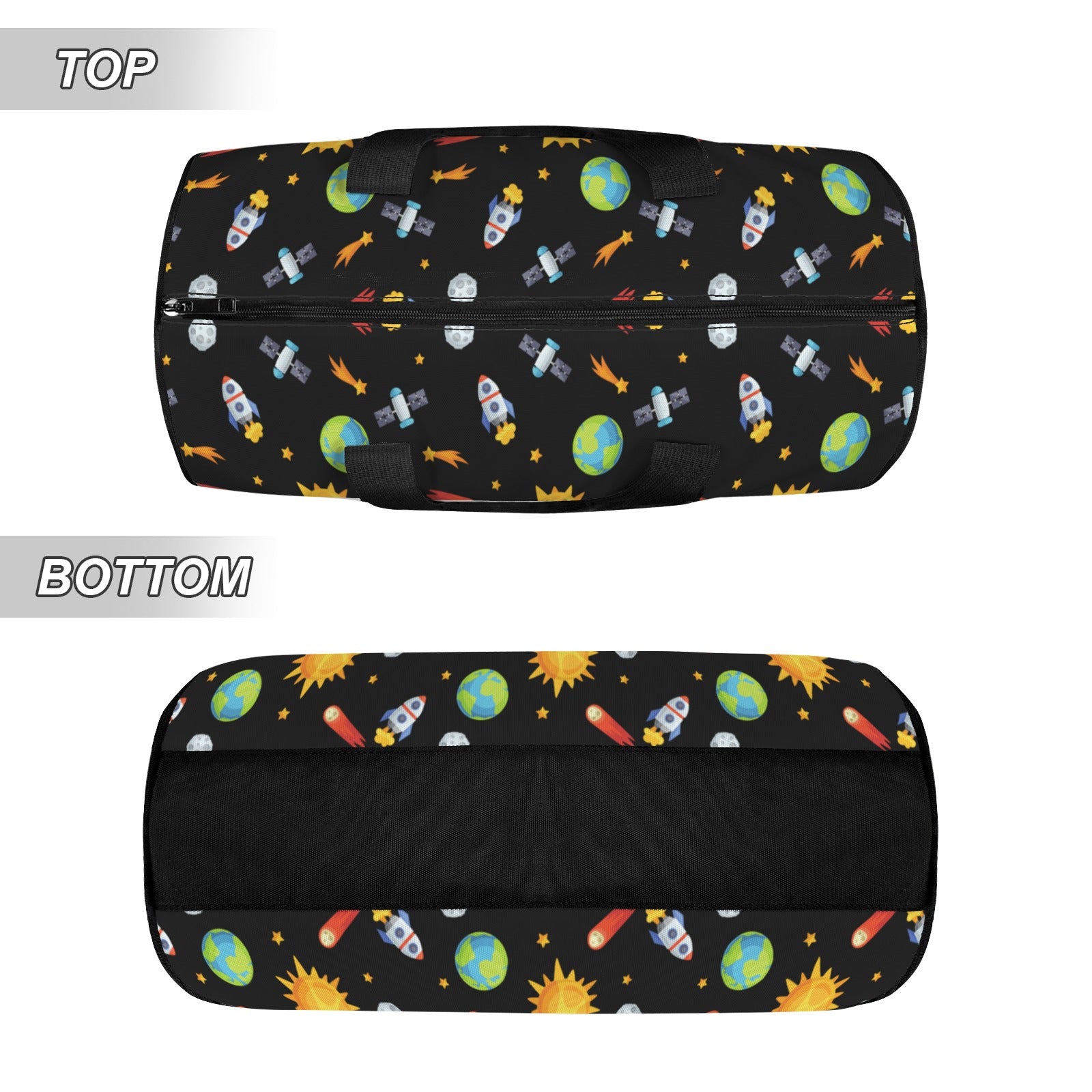 Busy Space Duffle Bag Duffle Bag Printed Offshore