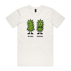 Bacteria Fronteria Men's AS Colour T-shirt Natural Mens T-shirt Printed In Australia Science