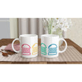 Burger Burger Burger - White 11oz Ceramic Mug Default Title White 11oz Mug food Globally Fulfilled