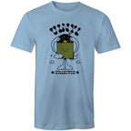 Vinyl Collector, Music Records - Mens T-Shirt Carolina Blue Mens T-shirt Music Printed In Australia Retro