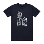 Skeleton, I've Got Your Back - Mens T-shirt