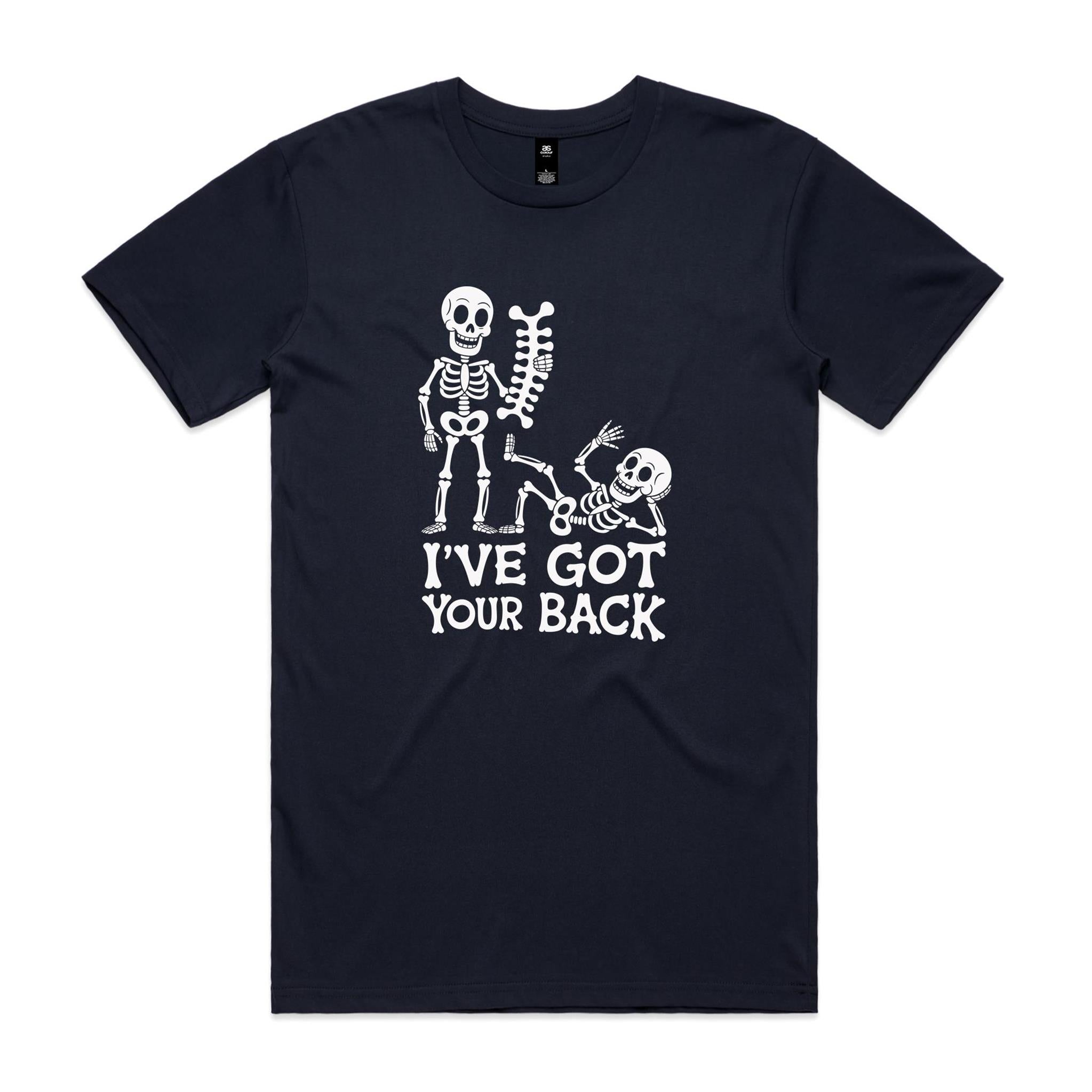 Skeleton, I've Got Your Back - Mens T-shirt