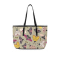 Pretty Moths PU Leather Tote Bag Large