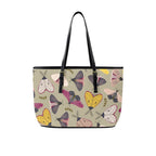 Pretty Moths PU Leather Tote Bag Large
