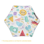 Summer Fun Kids Safe Round Corner Umbrella Kids Safe Round Corner Umbrella Printed Offshore Summer