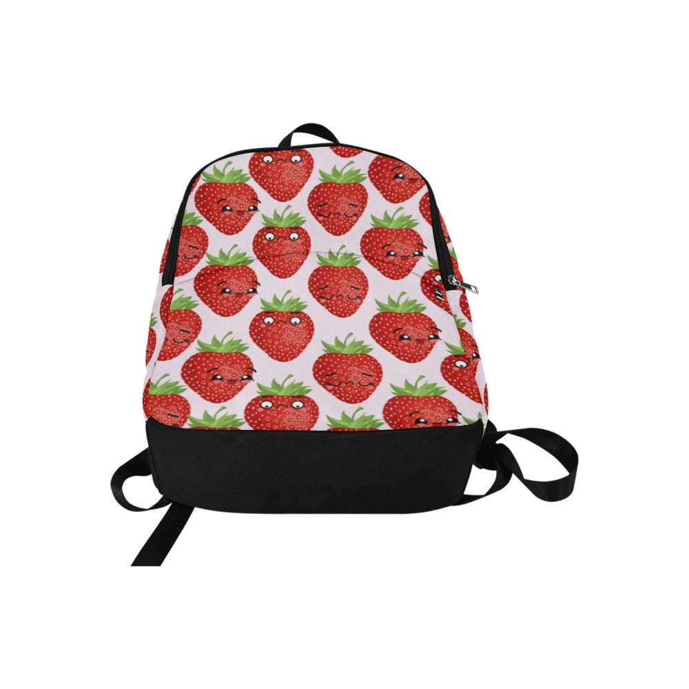 Strawberry Characters - Fabric Backpack
