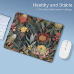 Australian Native Flowers Leather Mouse Pad Leather Mouse Pad Plants Printed Offshore