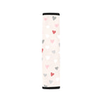 Pretty Hearts Car Seat Belt Cover 7''x10'' (Pack of 2) Car Seat Belt Cover 7x10 (Pack of 2) Love Printed Offshore